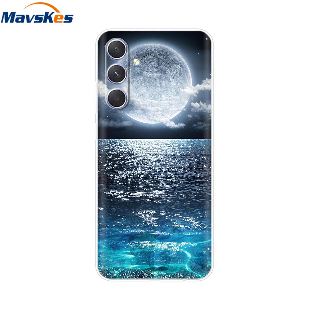Чехол для Samsung Galaxy A34 A54 5G, противоударный, силиконовый, мягкий, милый, прозрачный, из ТПУ, задняя крышка, для Samsung A54, чехол GalaxyA34 A 34, бампер