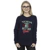 Star Wars Womens/Ladies Mandalorian Yoda Dad Sweatshirt