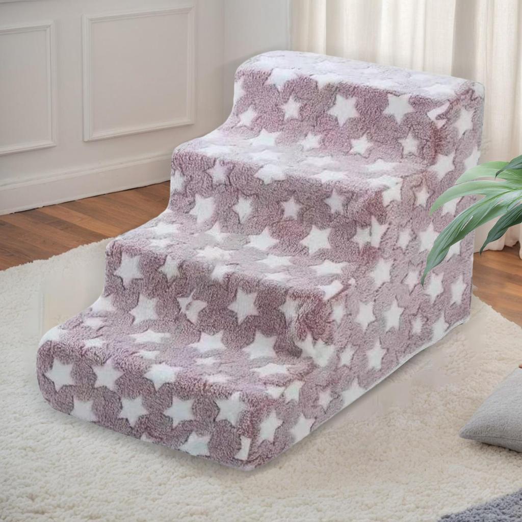 Лестница для питомца Кошачьи ступеньки Для автомобиля Съемная Домашняя Рампа для котят Для щенков Кошек Гостиная Спальня Кабинет Подоконник Диван Кровать