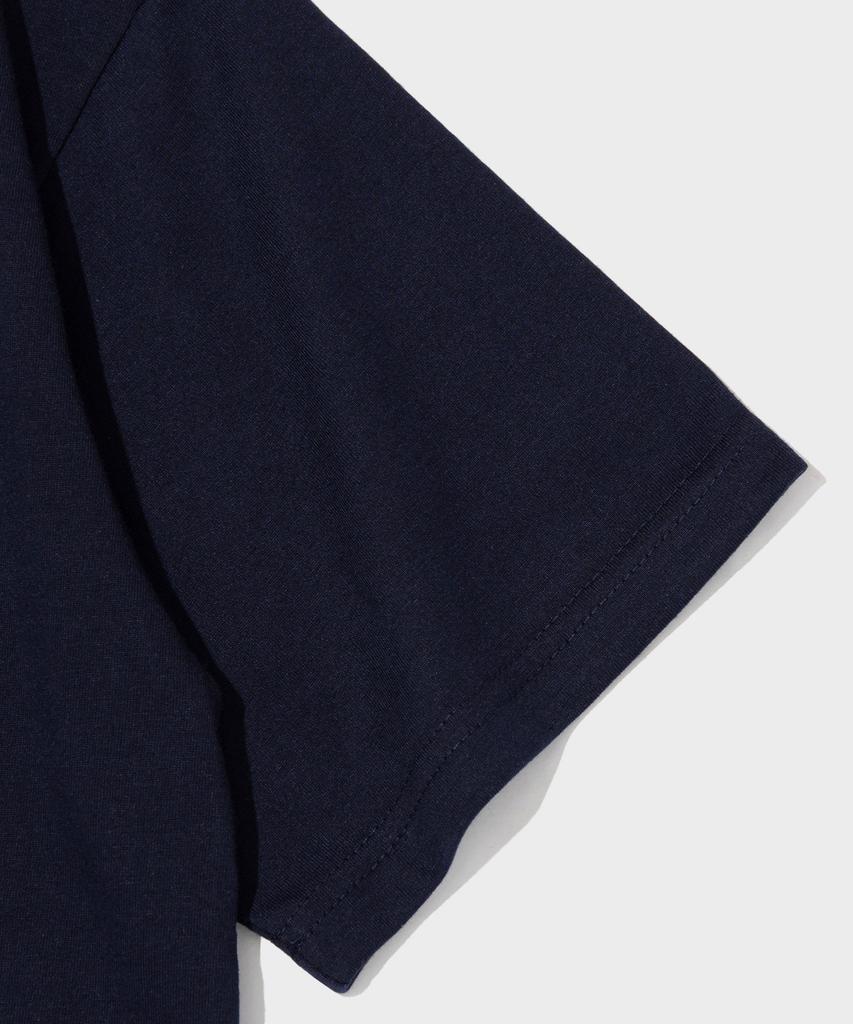 TAILOR STUDIO Тейлор Винтажный Герб Футболка с коротким рукавом (военно-морской флот)
