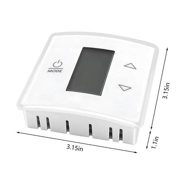 Single Piece White ABS Material Dometic RV/Camper Air Conditioner Accessory