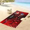 1 шт. Пляжное полотенце с божьей коровкой, Многофункциональное пляжное полотенце для активного отдыха, Пляжа, Плавания и Путешествий
