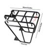 Cycling Cargo Rack Luggage Touring Carrier Racks Easy-to-Install Front Pannier Rack for Cycling Equipment Stand Footstock