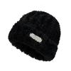 Women Winter Hat Fuzzy Plush Short Brim Solid Color Dome Windproof Warmth Sun Protection Fisherman Cap Outdoor Travel Headwear