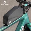 WEST BIKING Велосипедная магнитная крышка Сумка на верхнюю трубу с креплением на болтах и ремнях MTB Дорожный велосипед Водонепроницаемая Структурированная сумка на переднюю раму