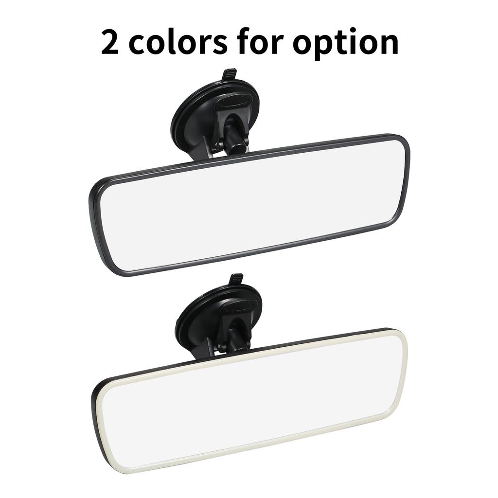 Rear View Mirror Suction Cup Rearview Mirror Wide Angle Rear View Mirror for Cars Vehicles SUVs