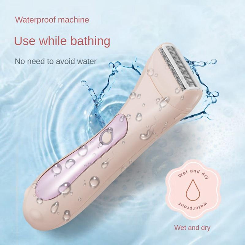 Бритва для влажной и сухой киски IPX7 водонепроницаемая лобковая интимная стрижка для женщин водостойкая электрическая бритва с зарядкой типа C