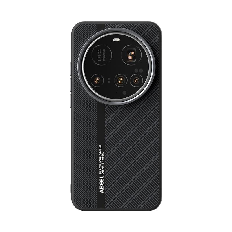 Экологичный кожаный чехол для Xiaomi 15 Ultra, углеродное волокно, тонкий, ударопрочный, Magsafe, магнитный, тест на падение, металлический захват для объектива, чехол-обложка