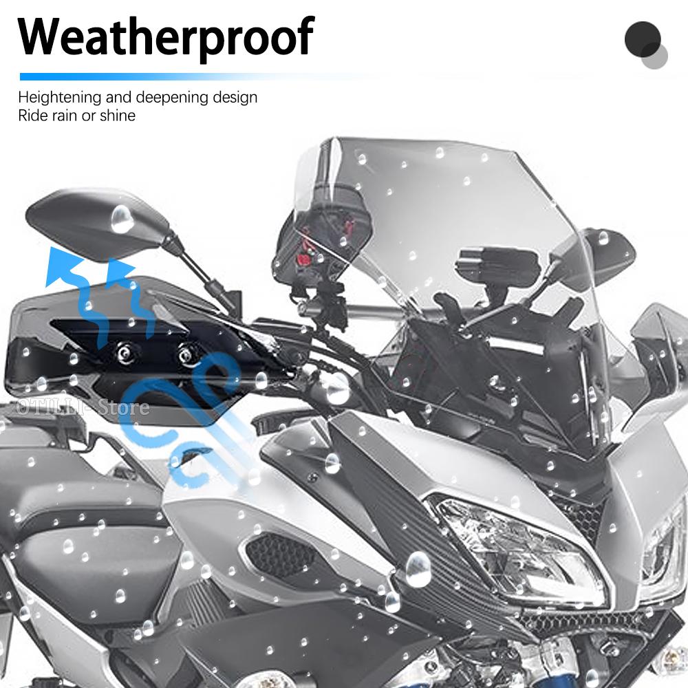 New 2014 2015 2016 2017 Handguard Extensions Hand Wind Shield Protector Guard For Yamaha Tracer 900 / 9 MT09 MT 09 TRACER 9