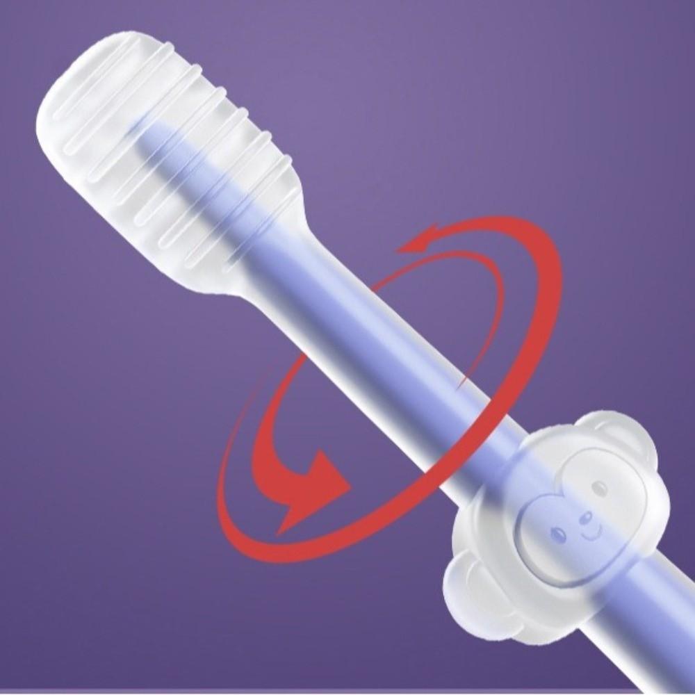 Safe Baby Toothbrush Soft Silicone Infant Toddler Oral Care Milk Teeth Tongue Brush  Home Use