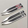 RSQ1 VW 2026 Hot 2pcs 3D Metal Car Letters Logo Rline Fender Side Wing Sticker Emblem Badge For Volkswagen VW Golf 6 7 8 MK6 MK7 MK8