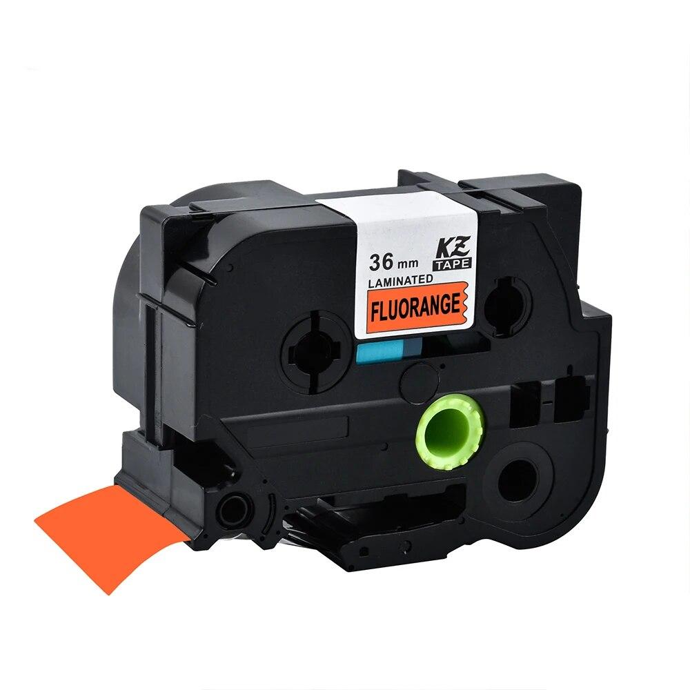 Yance TZe-261 36mm Laminated Tape TZ161 Tze 261 461 TZE-661 Ribbon Compatible Brother for Label Maker Printer PTP710 Labeler