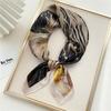 Fashion Decoration Scarf Hairband Tie Hair 70 Small Square Scarf Silk Scarf Women'S Spring And Autumn Versatile Small Scarf Professional Scarf