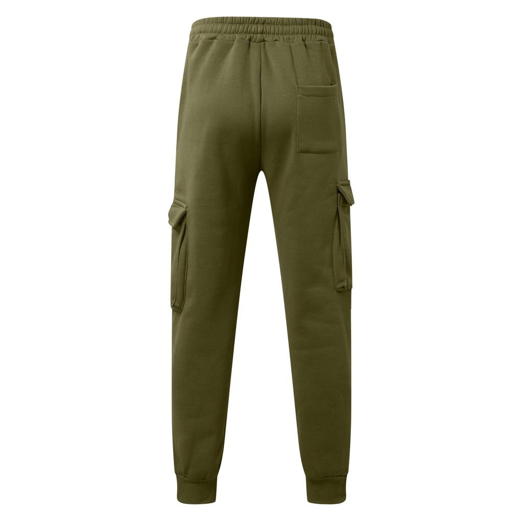 Men'S Sports Pants Running Pants Outdoor Pocket Work Pants Casual Pants