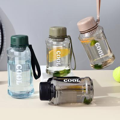 Простая пластиковая чашка для воды Портативная спортивная бутылка для воды для улицы с фильтром Прочная бутылка для воды Чайник большой емкости