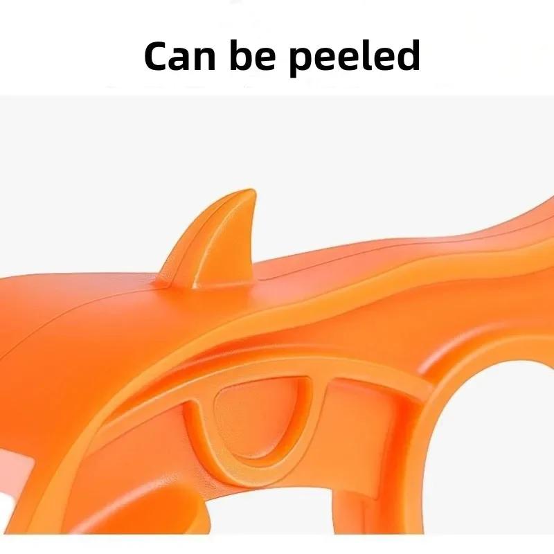 Фруктовая овощечистка для яблок из нержавеющей стали, портативная ручная бытовая овощечистка для апельсинов и картофеля, кухонный инструмент