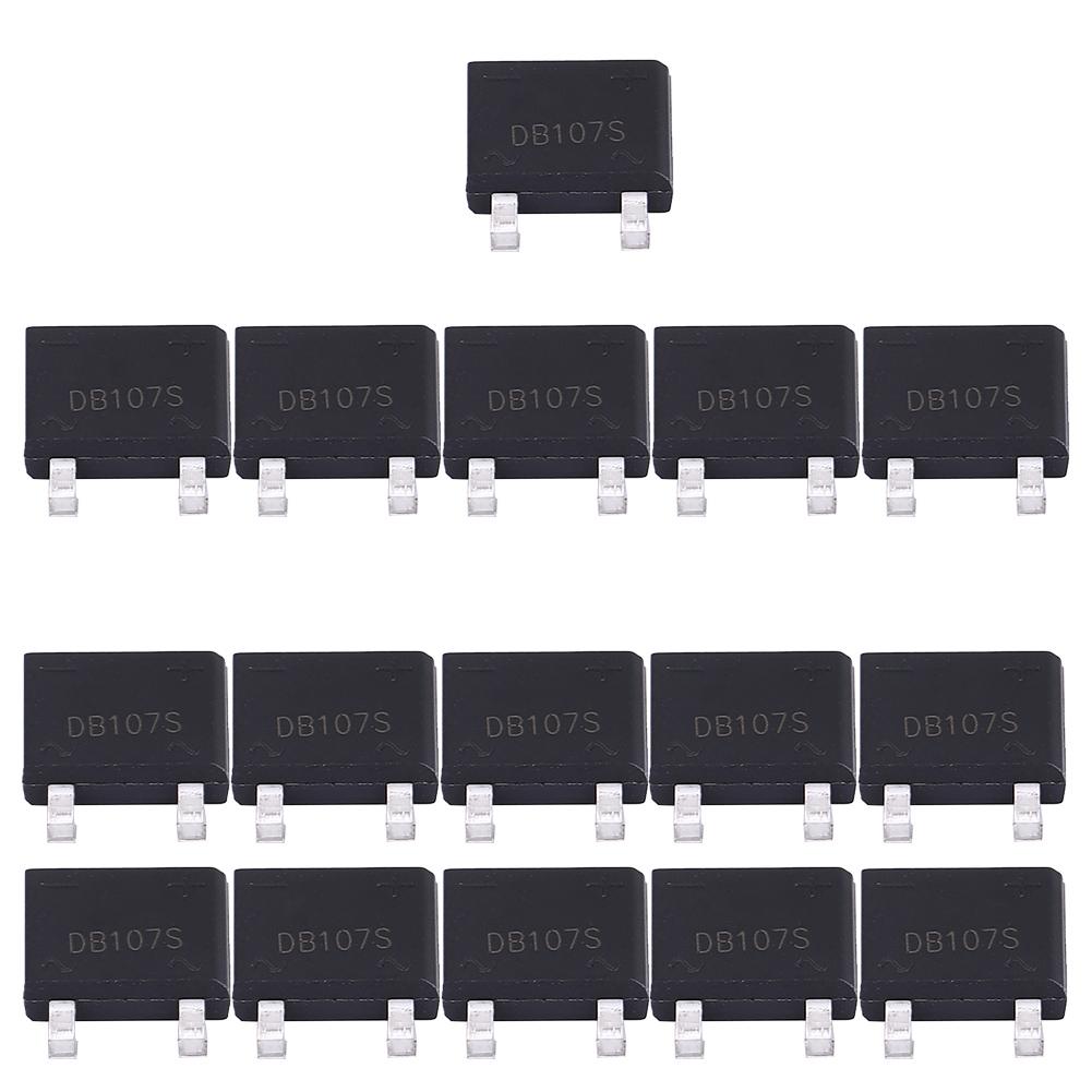 1A 1000V Diode Bridge DB107S Multiple Batches Square Rectifier Bridge Full Current Voltage