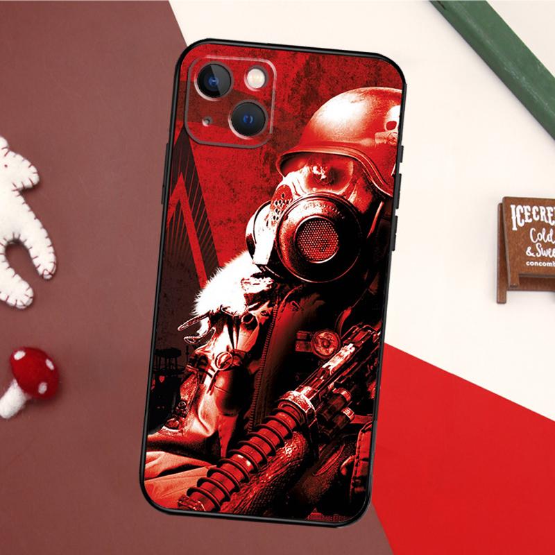 Metro 2033 Case For iPhone 16 15 14 13 12 Mini 11 Pro Max X XR XS 7 8 Plus Soft Bumper Cover