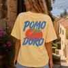Pomodoro Shirt, Tomato Graphic Tee, Italian Summer Shirt, Tomato Lover Tee, Tomato Girl Summer, Farmers Market Vintage Shirt Comfort Colors