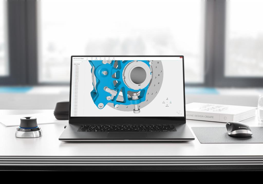 3Dconnexion CAD Mouse SpaceMouse Wireless Kit 2 with Bluetooth Compatible USB-C (3DX-700136 SMWK2)