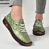 Женская обувь для ходьбы Мокасины Обувь для вождения Удобная обувь на плоской подошве Повседневная обувь больших размеров для активного отдыха Ручная работа