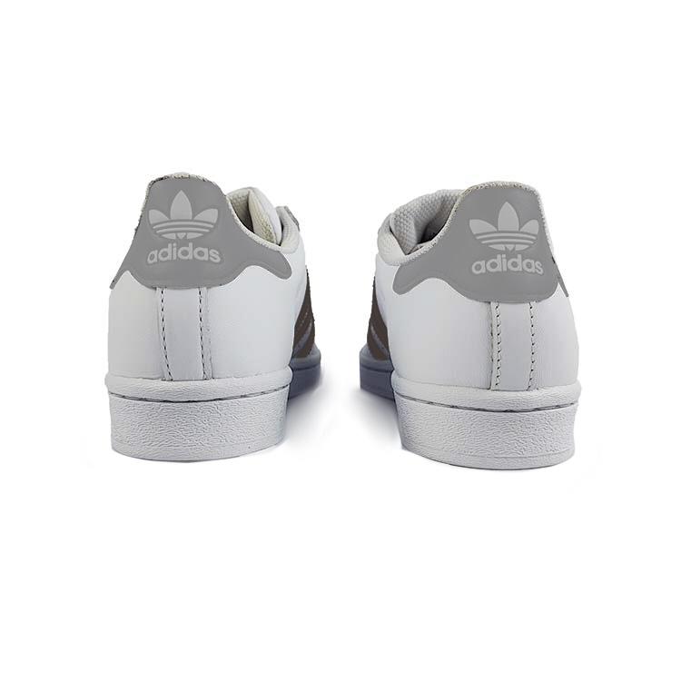 adidas Оригинальные SUPERSTAR Скорлупа на носке Низкие противоскользящие кеды для скейтборда Унисекс Белые EG4958(Команда183-)