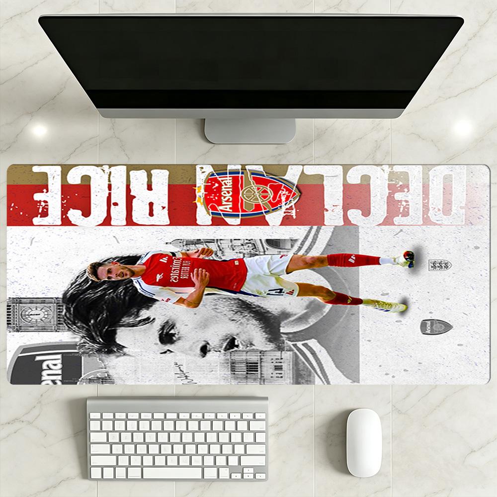 Arsenal Football Player Gaming Mouse Pad Office Mouse Mats Desktop Mouse Pad Non-Slip Rubber Bottom Suitable for Office Gaming PC Laptop