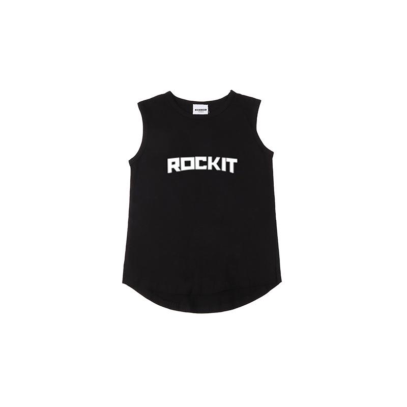 Модный детский хип-хоп клетчатый комплект для мальчиков и девочек - Уличные танцы и одежда для выступлений