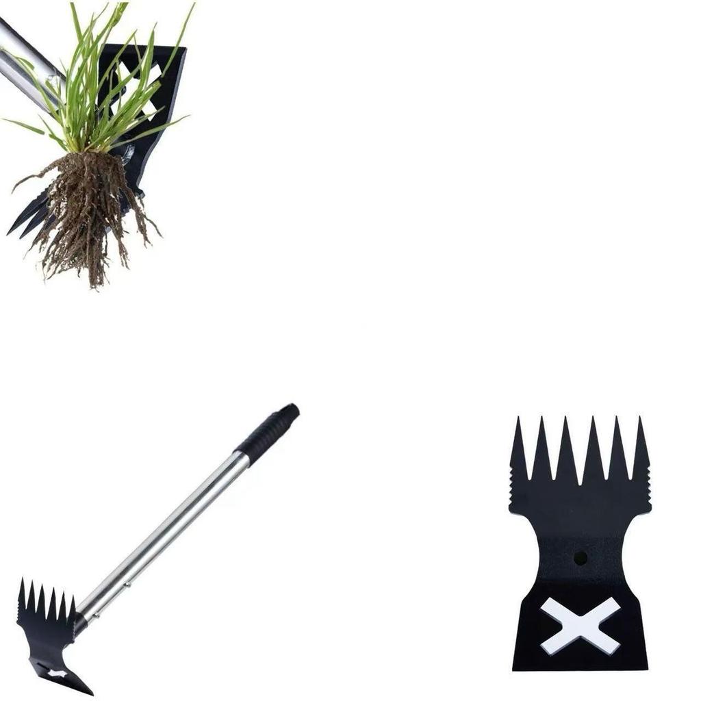 Многоцелевая мотыга-грабли-лопата из марганцевой стали – Садовый инструмент для прополки и рыхления почвы