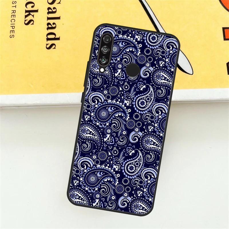 Чехол с бесшовным узором "Бандана" для Huawei Nova 5T 9 10 SE 11i 8i 7i 3i Y61 Y91 Y60 Y70 Y90 P20 P40 Lite P30 Pro