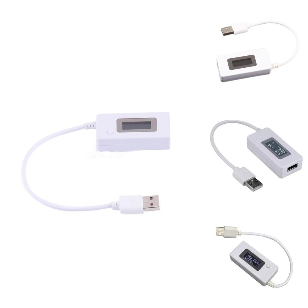 Тестер напряжения USB стрелочного типа белого цвета 1 В вход 14,4 В выход 0,3 В