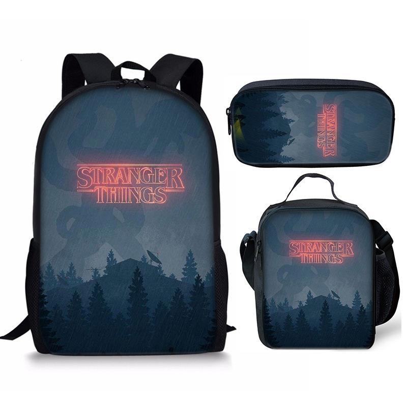 Stranger Things Детский рюкзак+сумка через плечо+пенал KTB