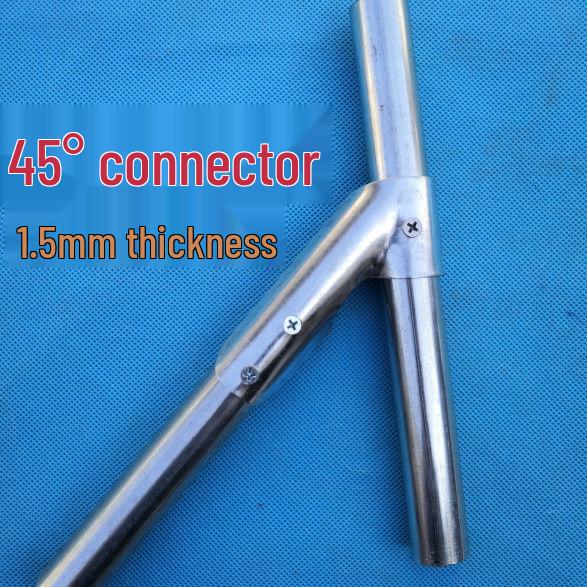 Stainless Steel 25mm Six-Point Pipe Connector for Galvanized and Iron Pipes