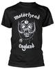Мужская Женская Футболка Motorhead England Официальная Футболка Металл Рок Группа Футболка