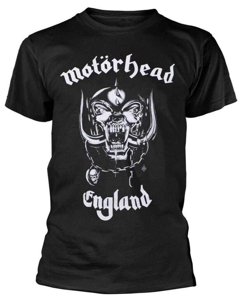 Мужская Женская Футболка Motorhead England Официальная Футболка Металл Рок Группа Футболка