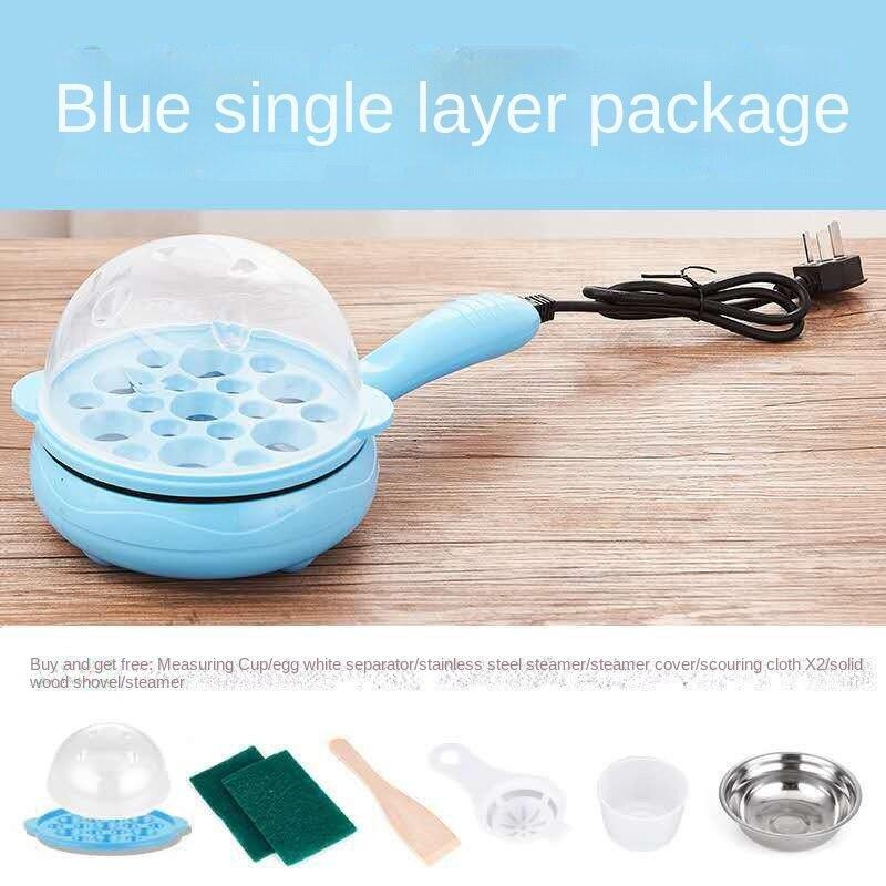 Многофункциональная мини-бытовая яичная омлетная блинница, электрическая сковорода для жареного стейка, антипригарная сковорода для вареных яиц, пароварка, плита