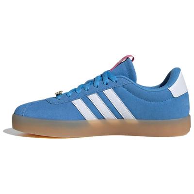 Женские кроссовки VL Court 3.0 Blue Burst Gum Cloud-White Pink-Fusion ID9074