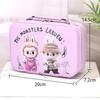 Милая мультяшная косметичка Labubu, многофункциональная ручная переносная сумка для хранения, маленькая квадратная сумка для подарков на день рождения детей