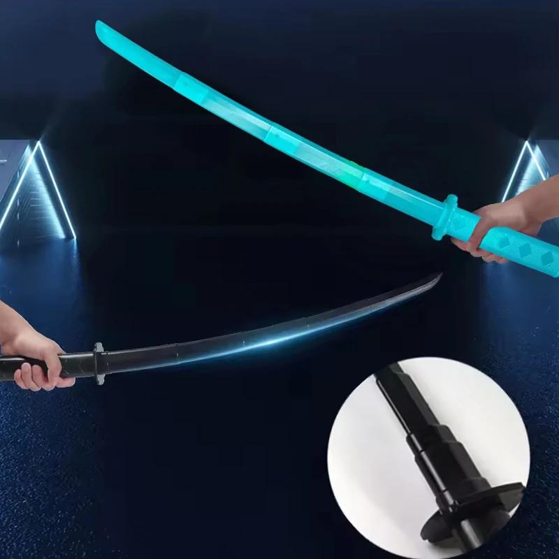 2/1 шт. Креативный 3D-печатный нож-выдвижной меч, Растягивающаяся катана, для тренировок по боевым искусствам и косплей-аксессуаров, Игрушки-антистресс
