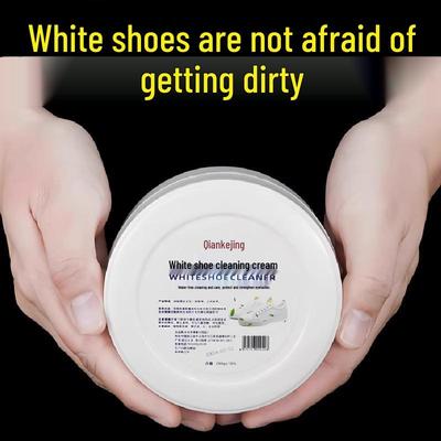 Набор для отбеливания обуви: Не требующее смывания чистящее средство, пятновыводитель, чистящие салфетки, щетка и крем