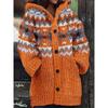 3D Printed Hooded Sweatshirt Coat Women Casual Loose Fit Long Sleeve Street Style Fall Winter