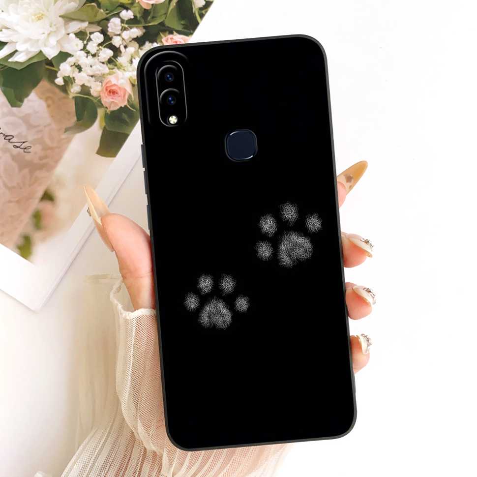 6,3" Чехол для Vivo V11i Милый Кот Кролик Защитный Ударопрочный Чехол Vivo V11i V 11i 1806 VivoV11i Мягкий Силиконовый Чехол для Телефона