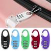 Combination Lock Dormitory Cabinet Lock Zinc Alloy Backpack Zipper Lock Luggage Padlock Travel
