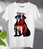 British Bulldog Union Jack T  Shirt British Flag  Unisex  Men's Ladies Top