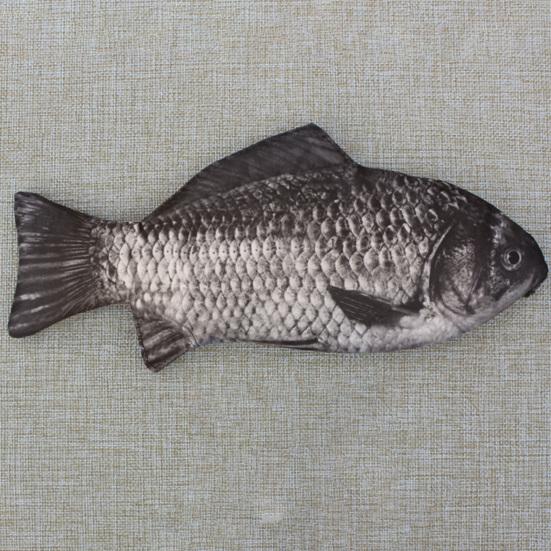 Кошелек с имитацией карася, многофункциональная сумка-карандаш, портативная сумка для монет, карпа, косметичка для хранения, держатель для карандашей в форме рыбы, креативные канцелярские принадлежности