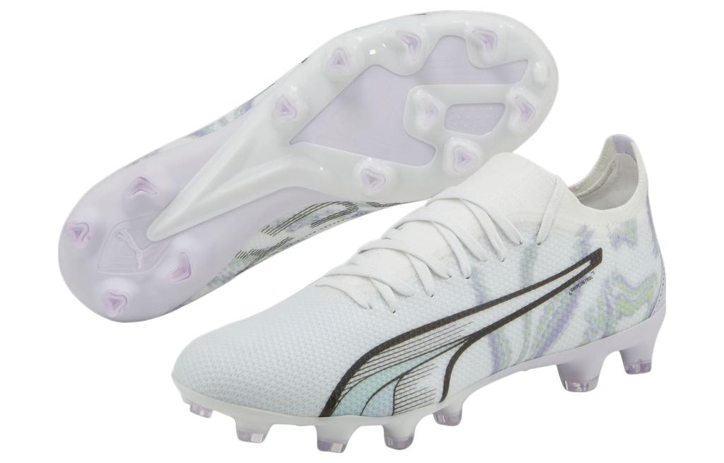 Puma Ultra Match Brilliance FG/AG 'Белый Серый' Женские 107405-01