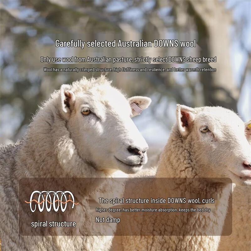 Mercury Home Textiles Одеяло из 100% австралийской шерсти