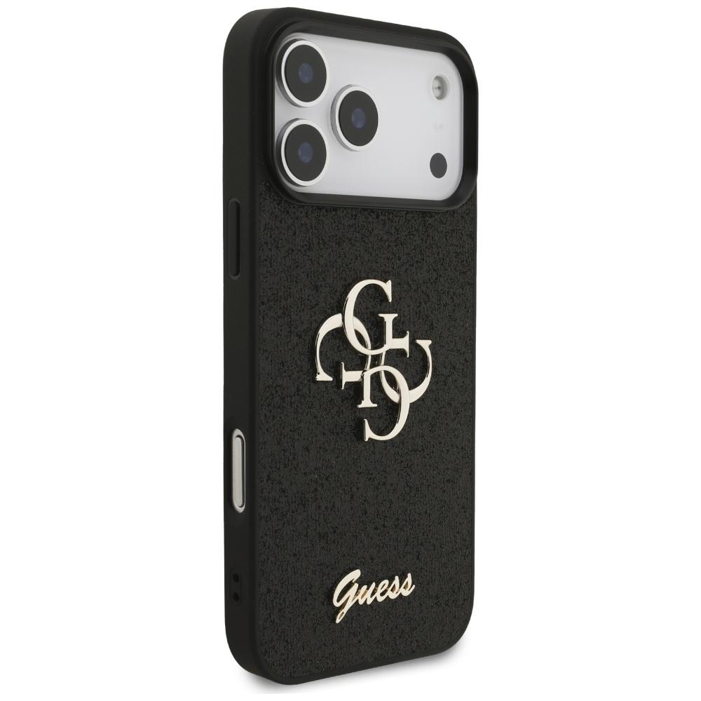 Etui Guess Fixed Glitter Big 4G Do Iphone 17 Pro Max Czarny