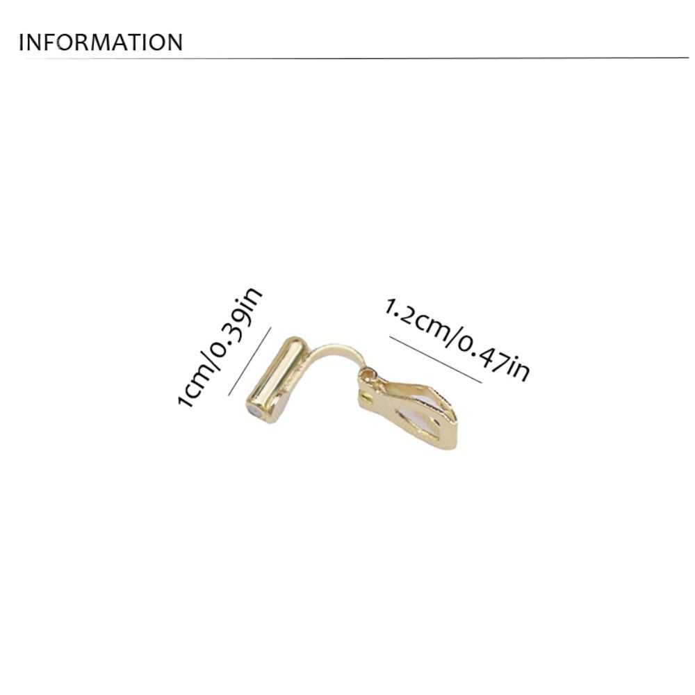 Безболезненные клипсовые конвертеры для серег Адаптер для серег без прокола для девочек