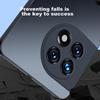 Dream Kajia OnePlus Ace2 Phone Case 1+ Ace2 Lens Fully Wrapped Ultra-thin Light Luxury Frosted Silicone Anti-fall Simple Menn Models Graphite Black